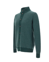 FILIPPO DE LAURENTIIS Cardigan in cashmere GREEN Uomo 