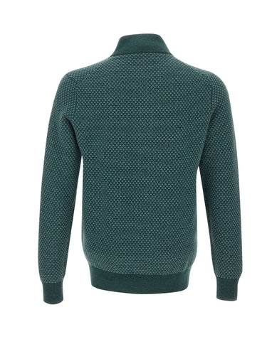 FILIPPO DE LAURENTIIS Cardigan in cashmere GREEN Uomo 