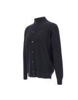 FILIPPO DE LAURENTIIS Cardigan in lana merino superfine BLUE Uomo 