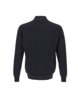 FILIPPO DE LAURENTIIS Cardigan in lana merino superfine BLUE Uomo 