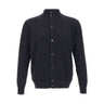FILIPPO DE LAURENTIIS Cardigan in lana merino superfine BLUE Uomo 