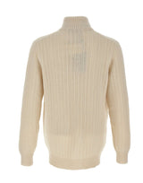 FILIPPO DE LAURENTIIS Cardigan in lana e cashmere WHITE Uomo 