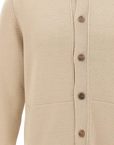 FILIPPO DE LAURENTIIS Cardigan in lana extrafine BEIGE Uomo 