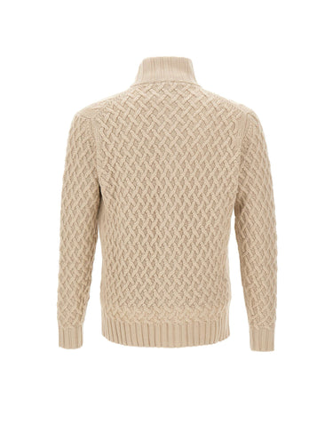 Cardigan in lana merino BB3ML WM7X061 FILIPPO DE LAURENTIIS 