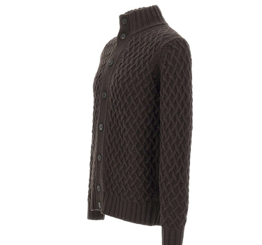 Cardigan in lana merino BB3ML WM7X280 FILIPPO DE LAURENTIIS 