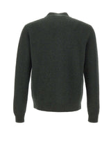 FILIPPO DE LAURENTIIS Cardigan in lana merino GREEN Uomo 