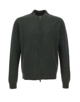 FILIPPO DE LAURENTIIS Cardigan in lana merino GREEN Uomo 