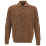 FILIPPO DE LAURENTIIS Cardigan in lana e alpaca BROWN Uomo 