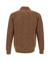 FILIPPO DE LAURENTIIS Cardigan in lana e alpaca BROWN Uomo 