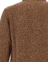 FILIPPO DE LAURENTIIS Cardigan in lana e alpaca BROWN Uomo 