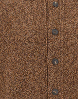 FILIPPO DE LAURENTIIS Cardigan in lana e alpaca BROWN Uomo 