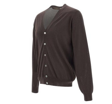 Cardigan in  lana merino CB1ML RM16R289 FILIPPO DE LAURENTIIS 