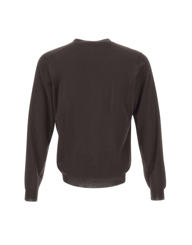 Cardigan in  lana merino CB1ML RM16R289 FILIPPO DE LAURENTIIS 