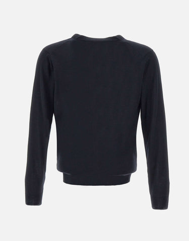 Cardigan in  lana merino CB1ML RM16R890 FILIPPO DE LAURENTIIS 