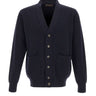 FILIPPO DE LAURENTIIS Cardigan in lana merino BLUE Uomo 
