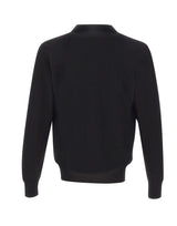 FILIPPO DE LAURENTIIS Cardigan in lana merino BLACK Uomo 