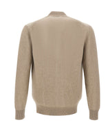 FILIPPO DE LAURENTIIS Cardigan in lana e cashmere BEIGE Uomo 