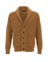 FILIPPO DE LAURENTIIS Cardigan in lana e cashmere BROWN Uomo 