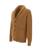 FILIPPO DE LAURENTIIS Cardigan in lana e cashmere BROWN Uomo 