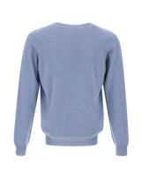 FILIPPO DE LAURENTIIS Pullover in lana e cashmere Light Blue Uomo 