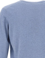 FILIPPO DE LAURENTIIS Pullover in lana e cashmere Light Blue Uomo 
