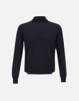 FILIPPO DE LAURENTIIS Dolcevita in lana merino BLUE Uomo 