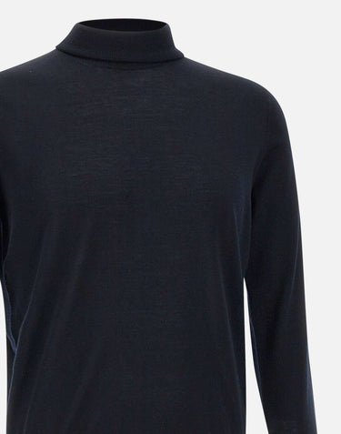 FILIPPO DE LAURENTIIS Dolcevita in lana merino BLUE Uomo 