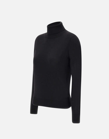 FILIPPO DE LAURENTIIS Dolcevita in lana merino BLACK Uomo 