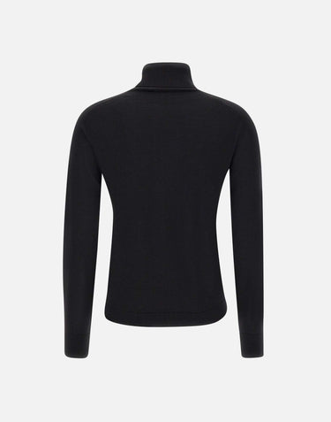 FILIPPO DE LAURENTIIS Dolcevita in lana BLACK Uomo 