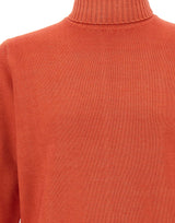 FILIPPO DE LAURENTIIS Maglia dolcevita in lana merino ORANGE Uomo 