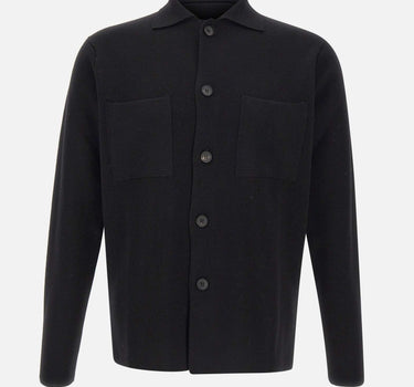 FILIPPO DE LAURENTIIS Giacca "Field jacket" in lana BLACK Uomo 