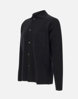 FILIPPO DE LAURENTIIS Giacca "Field jacket" in lana BLACK Uomo 