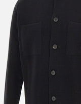 FILIPPO DE LAURENTIIS Giacca "Field jacket" in lana BLACK Uomo 