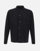 FILIPPO DE LAURENTIIS Giacca "Field jacket" in lana BLACK Uomo 