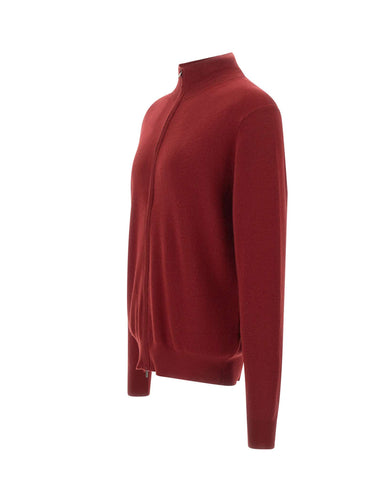 FILIPPO DE LAURENTIIS Cardigan in cashmere e seta RED Uomo 