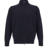 FILIPPO DE LAURENTIIS Cardigan con zip BLUE Uomo 