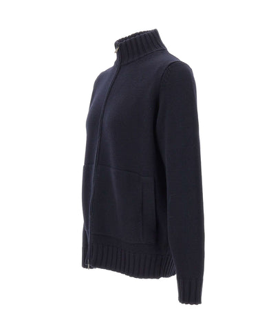 FILIPPO DE LAURENTIIS Cardigan con zip BLUE Uomo 