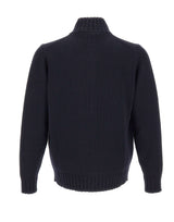FILIPPO DE LAURENTIIS Cardigan con zip BLUE Uomo 