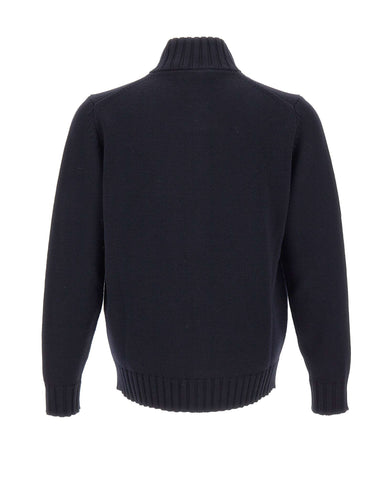 FILIPPO DE LAURENTIIS Cardigan con zip BLUE Uomo 