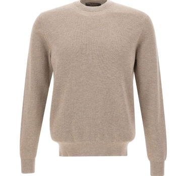 FILIPPO DE LAURENTIIS Maglia in cashmere e seta BEIGE Uomo 