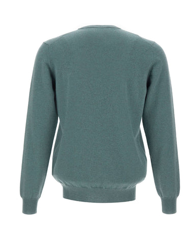 FILIPPO DE LAURENTIIS Maglia in cashmere GREEN Uomo 