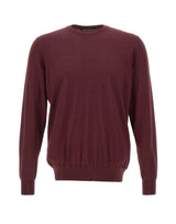 FILIPPO DE LAURENTIIS Maglia in lana, seta e cashmere RED Uomo 