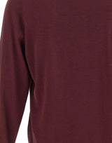 FILIPPO DE LAURENTIIS Maglia in lana, seta e cashmere RED Uomo 
