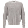 FILIPPO DE LAURENTIIS Maglia in lana e cashmere GREY Uomo 