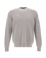 FILIPPO DE LAURENTIIS Maglia in lana e cashmere GREY Uomo 