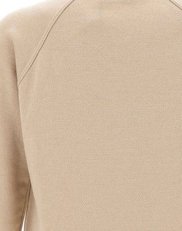 FILIPPO DE LAURENTIIS Maglia in lana merino extrafine BEIGE Uomo 