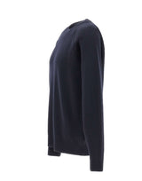 FILIPPO DE LAURENTIIS Maglia in lana merino extrafine BLUE Uomo 