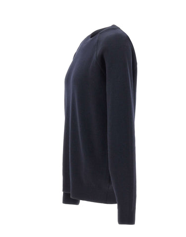 FILIPPO DE LAURENTIIS Maglia in lana merino extrafine BLUE Uomo 