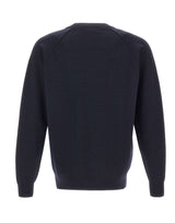 FILIPPO DE LAURENTIIS Maglia in lana merino extrafine BLUE Uomo 