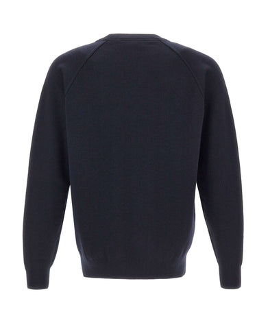 FILIPPO DE LAURENTIIS Maglia in lana merino extrafine BLUE Uomo 